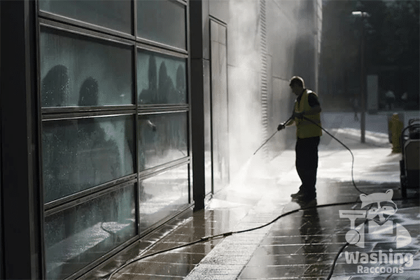 Exterior building cleaning